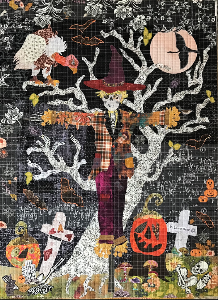 LAURA HEINE - Scarecrow Pattern - Artistic Quilts with Color