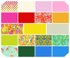 TULA PINK - TINY BEASTS - Tiny Beasts & Tiny True Colors, Glow Fat Quarter Bundle - Artistic Quilts with Color