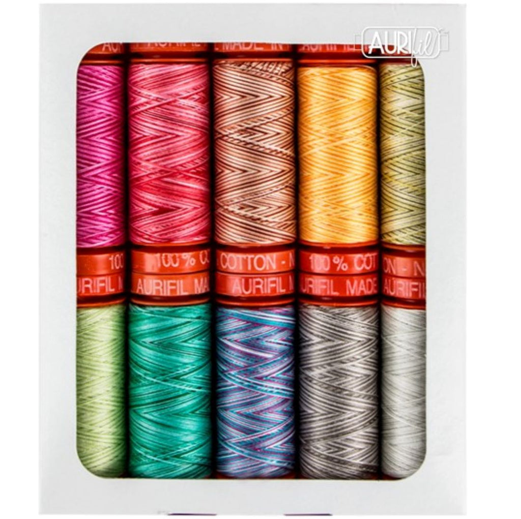 AURIFIL - TULA PINK PREMIUM  small spool collection - Artistic Quilts with Color
