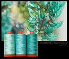 AURIFIL - Thread Color Builder 2022: AUGUST Strongylondon Macrobotrys - Jade Vine - Artistic Quilts with Color