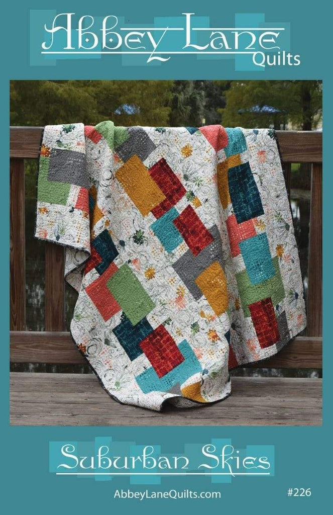 Artistic Quilts with Color ABBEY LANE - SUBURBAN SKIES Pattern