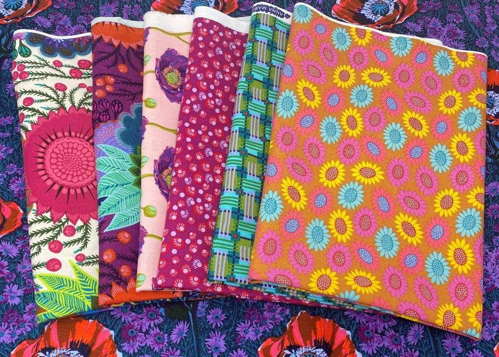 Artistic Quilts with Color ANNA MARIA HORNER 2021 monthly fabric club