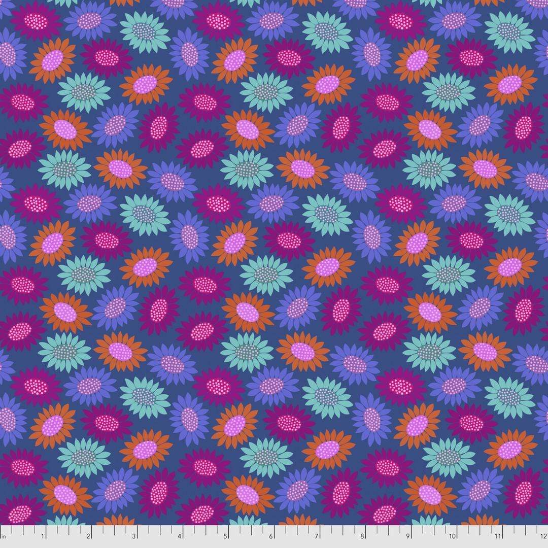 Artistic Quilts with Color Fabric Anna Maria Bright Eyes Picky, Blue SKU# PWAH159.BLUE SHIPPING MAY 2021