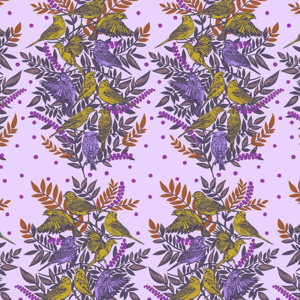 Artistic Quilts with Color Fabric Anna Maria Bright Eyes Visitation, Lilac SKU# PWAH161.LILAC SHIPPING MAY 2021