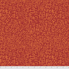 Artistic Quilts with Color Fabric Brandon Mably for the Kaffe Fassett Collective AUGUST 2021 Amaze - RED SKU# PWBM078.RED SHIPPING SEPTEMBER 2021