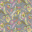 Artistic Quilts with Color Fabric Brandon Mably for the Kaffe Fassett Collective AUGUST 2021 Tickle My Fancy - GREY SKU# PWBM080.GREY SHIPPING SEPTEMBER 2021