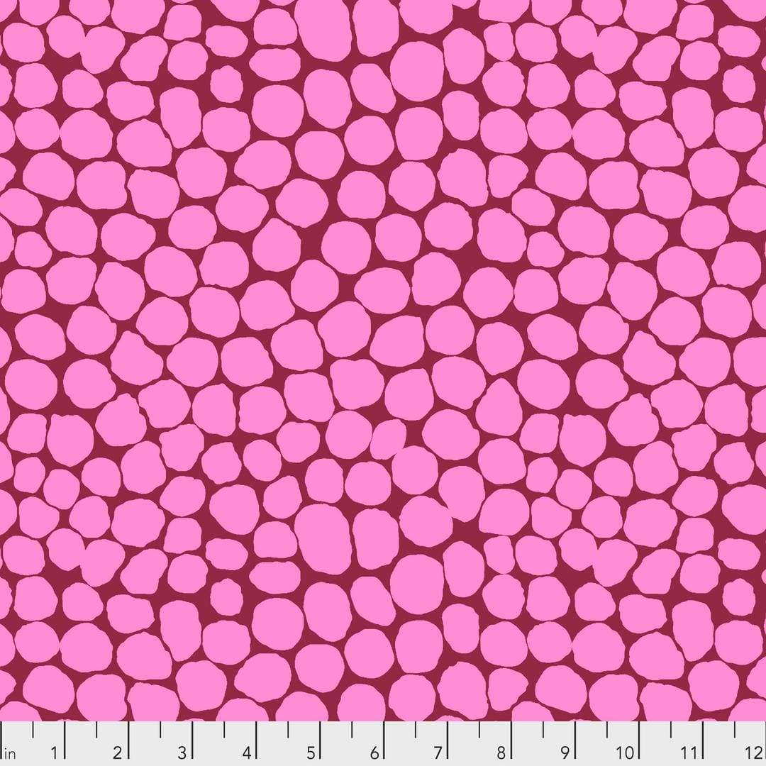 Artistic Quilts with Color Fabric Brandon Mably for the Kaffe Fassett Collective - Bubblegum SKU# PWBM053.BUBBLEGUM