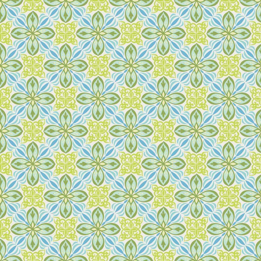 Artistic Quilts with Color Fabric Enchanted by Valori Wells - SMALL TILE SKU# PWVW028.AVOCADO SHIPPING MAY 2021