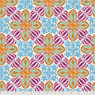 Artistic Quilts with Color Fabric Enchanted by Valori Wells - TILE SKU# PWVW027.POMEGRANATE SHIPPING MAY 2021