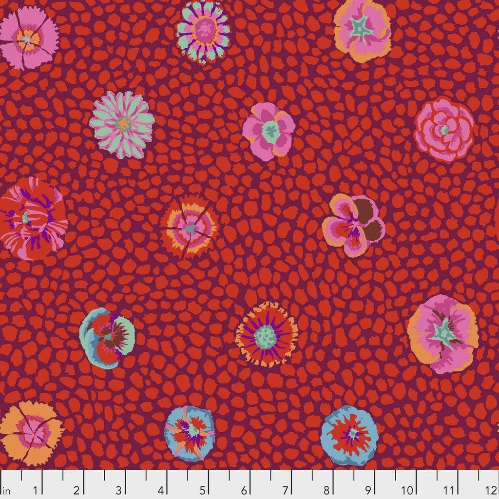Artistic Quilts with Color Fabric Kaffe Fassett Collective AUGUST 2020 Guinea - Red SKU# PWGP059.REDXX SHIPPING JUNE 2021