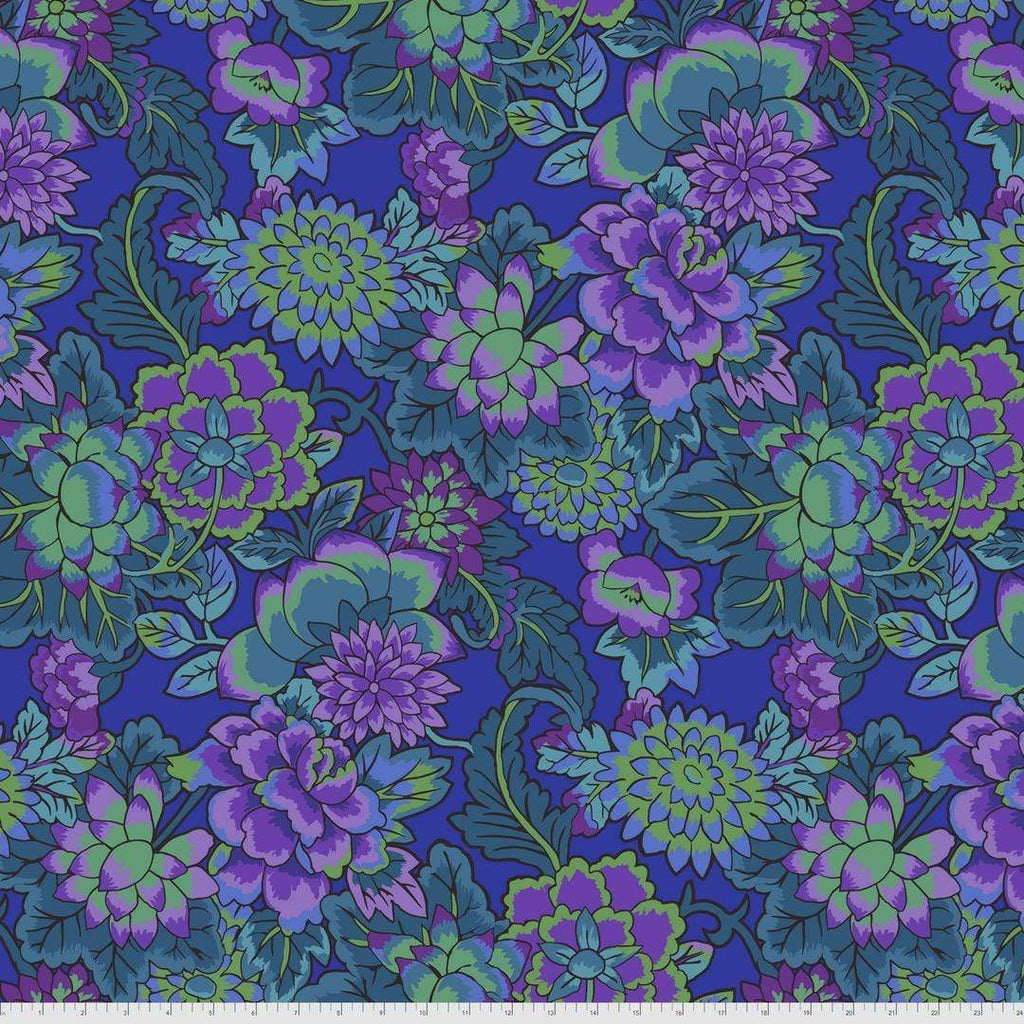 Artistic Quilts with Color Fabric Kaffe Fassett Collective AUGUST 2021 Cloisonne - Blue SKU# PWGP046.BLUE SHIPPING JUNE 2021