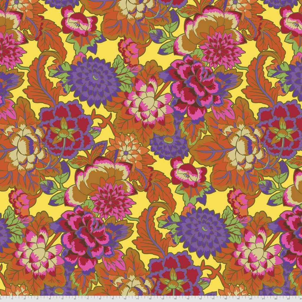 Artistic Quilts with Color Fabric Kaffe Fassett Collective AUGUST 2021 Cloisonne - ORANGE SKU# PWGP046.ORANGE SHIPPING SEPTEMBER 2021