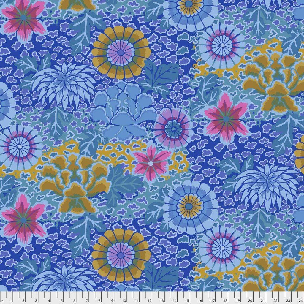 Artistic Quilts with Color Fabric Kaffe Fassett Collective Classics - Dream - Blue SKU# PWGP148.BLUEX