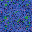Artistic Quilts with Color Fabric Kaffe Fassett Collective FEBRUARY 2021 Button Mosaic - Blue SKU# PWGP182.BLUE SHIPPING JUNE 2021