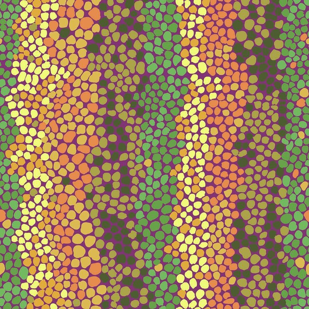 Artistic Quilts with Color Fabric Kaffe Fassett February 2021 Pebble Mosaic - Jungle SKU# PWBM042.JUNGLE