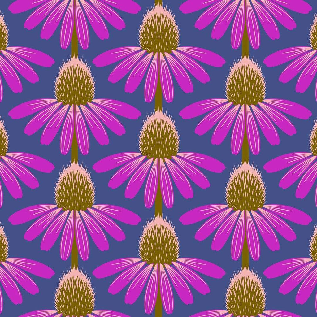 Artistic Quilts with Color Fabric LOVE ALWAYS, AM by Anna Maria Bright, Echinacea - Haute SKU# PWAH075.HAUTE SHIPPING JULY 2021