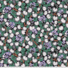 Artistic Quilts with Color Fabric Philip Jacobs for the Kaffe Fassett Collective AUGUST 2021 Climbing Geraniums - Black SKU# PWPJ110.BLACK SHIPPING SEPTEMBER 2021