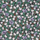 Artistic Quilts with Color Fabric Philip Jacobs for the Kaffe Fassett Collective AUGUST 2021 Climbing Geraniums - Black SKU# PWPJ110.BLACK SHIPPING SEPTEMBER 2021