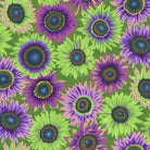 Artistic Quilts with Color Fabric Philip Jacobs for the Kaffe Fassett Collective AUGUST 2021 Van Gogh - GREEN SKU# PWPJ111.GREEN SHIPPING SEPTEMBER 2021