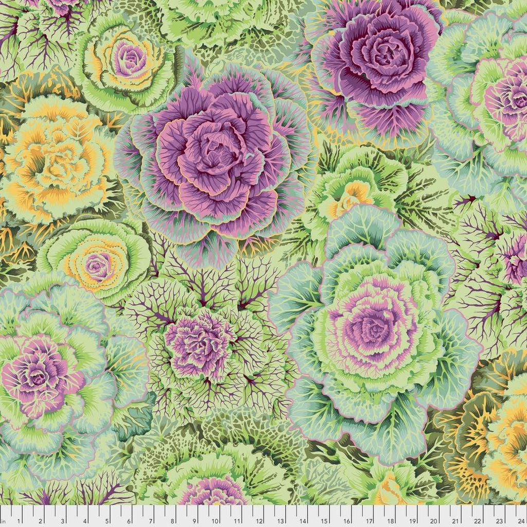 Artistic Quilts with Color Fabric Philip Jacobs for the Kaffe Fassett Collective - Brassica - MOSS SKU# PWPJ051.MOSSX