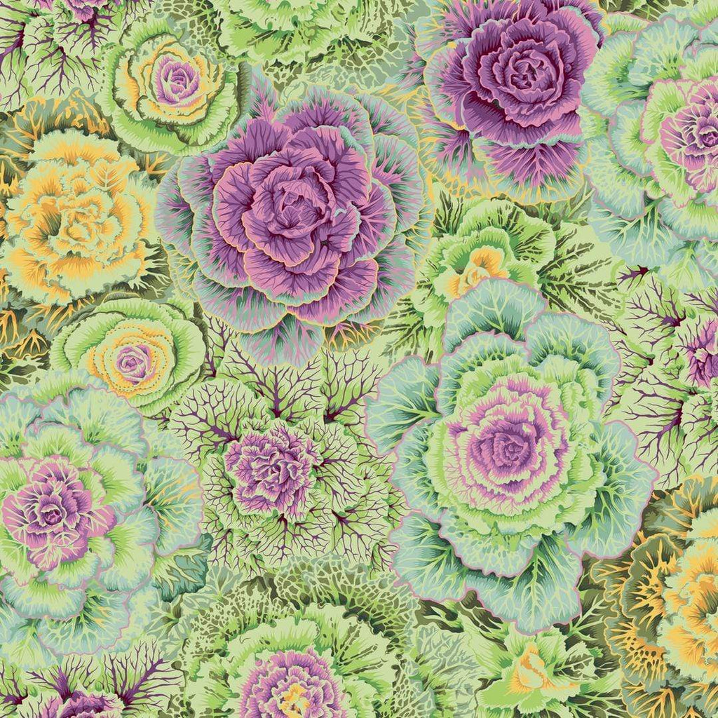 Artistic Quilts with Color Fabric Philip Jacobs for the Kaffe Fassett Collective - Brassica - MOSS SKU# PWPJ051.MOSSX