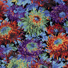 Artistic Quilts with Color Fabric Philip Jacobs for the Kaffe Fassett Collective Shaggy - Black SKU# PWPJ072.BLACK