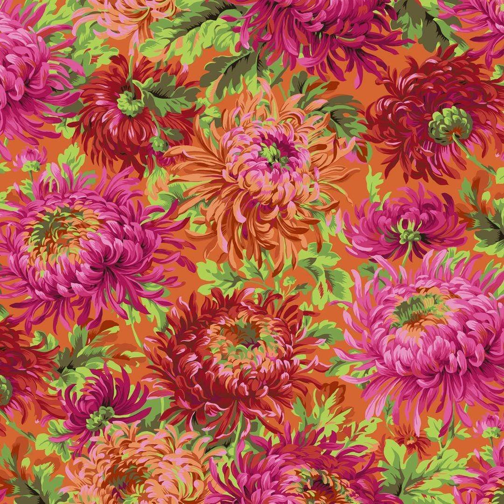 Artistic Quilts with Color Fabric Philip Jacobs for the Kaffe Fassett Collective Shaggy - Red SKU# PWPJ072.REDXX