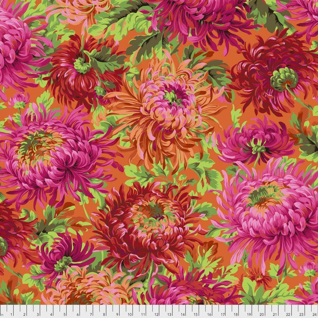 Artistic Quilts with Color Fabric Philip Jacobs for the Kaffe Fassett Collective Shaggy - Red SKU# PWPJ072.REDXX