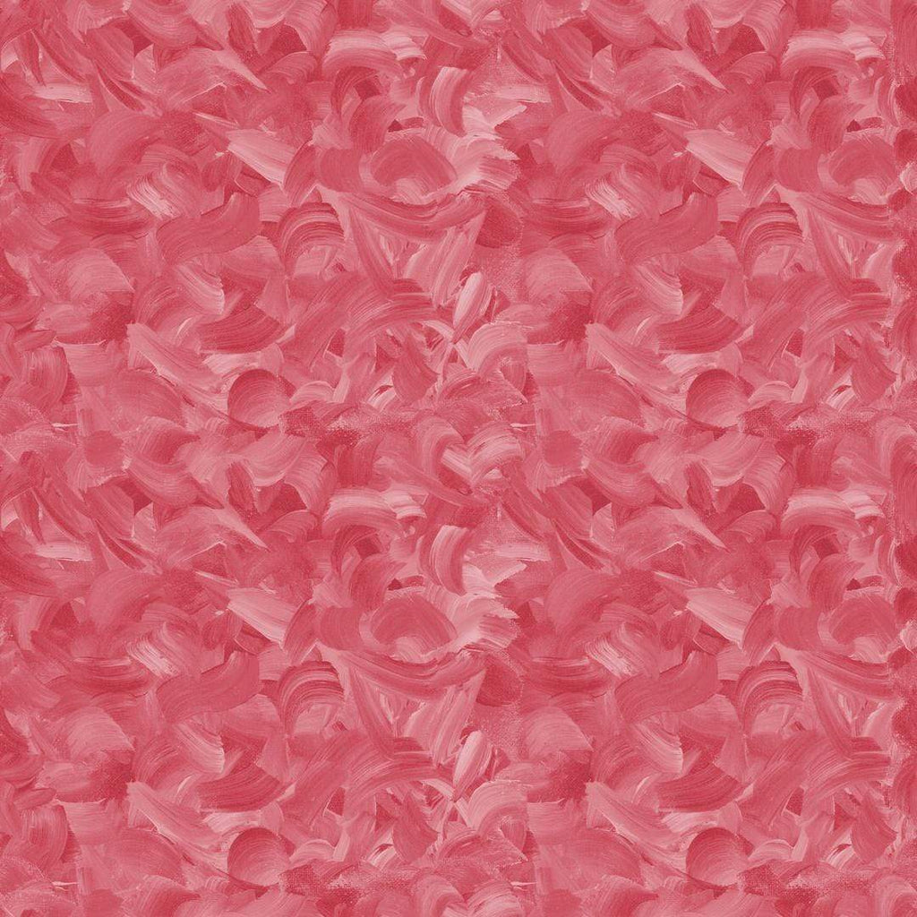 Artistic Quilts with Color Fabric SUE PENN - FLUORISH - IMPASTO PINK PERFECT SKU# PWSP035.PINK: SHIPPING SEPTEMBER 2021