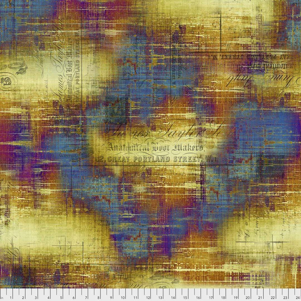 Artistic Quilts with Color Fabric Tim Holtz  ABANDONED 1 SKU# PPWTH131.PATINA SHIPPING APRIL 2021