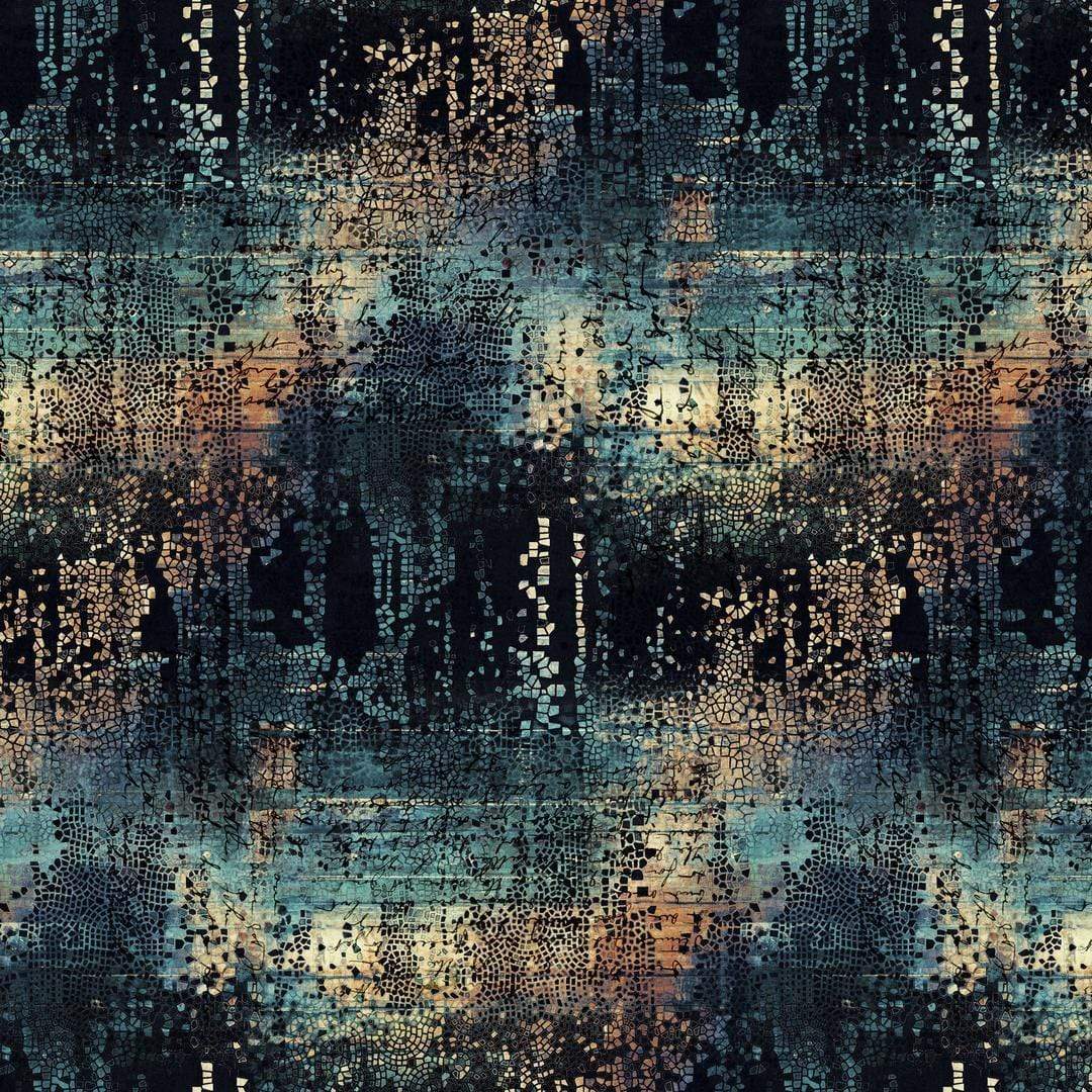 Artistic Quilts with Color Fabric Tim Holtz  ABANDONED 1 SKU# PWTH130.INDIGO SHIPPING APRIL 2021