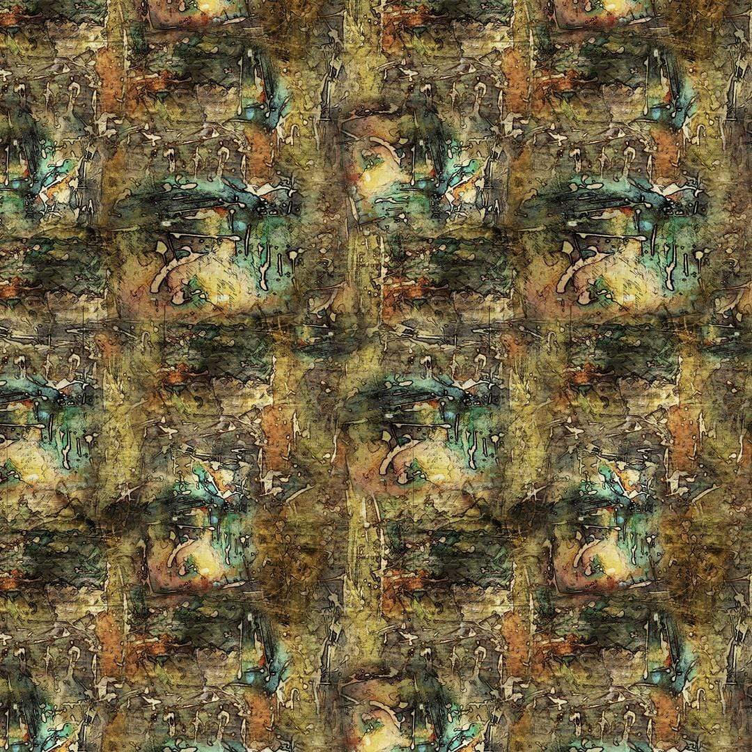 Artistic Quilts with Color Fabric Tim Holtz  ABANDONED 2 SKU# PWTH137.MULTI. SHIPPING MAY 2021