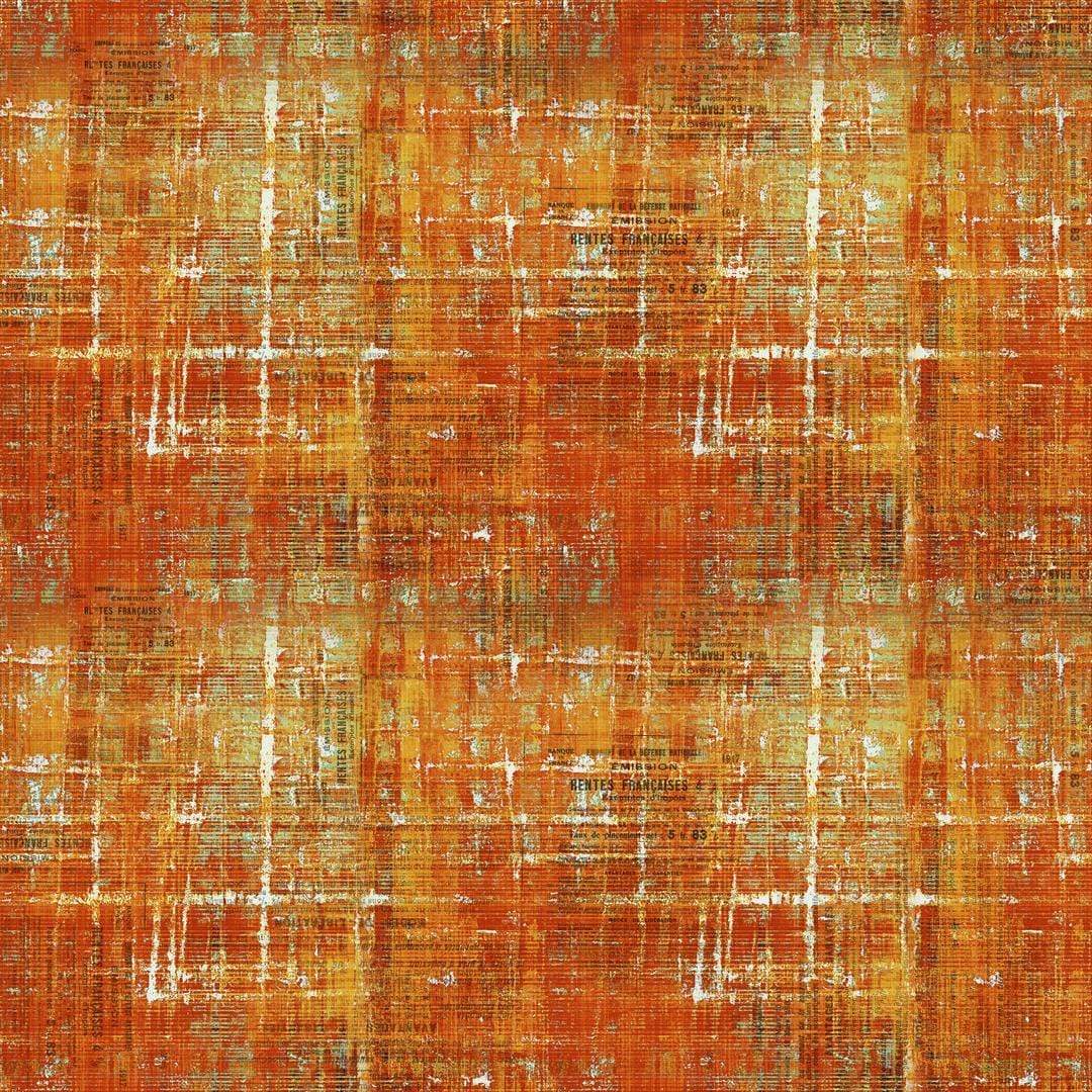 Artistic Quilts with Color Fabric Tim Holtz  ABANDONED 2 SKU# PWTH144.SIENNA. SHIPPING MAY 2021