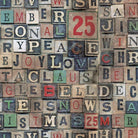 Artistic Quilts with Color Fabric Tim Holtz  Eclectic Elements Christmastime - CHRISTMAS BLOCKS SKU# PWTH158.MULTI SHIPPING JUNE 2021