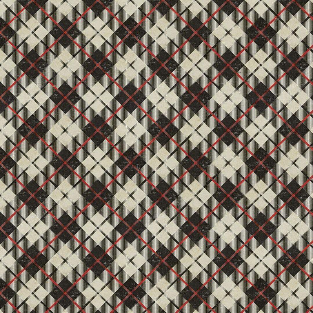 Artistic Quilts with Color Fabric Tim Holtz  Eclectic Elements Christmastime - HOLIDAY PLAID SKU# PWTH167.NEUTRAL SHIPPING JUNE 2021