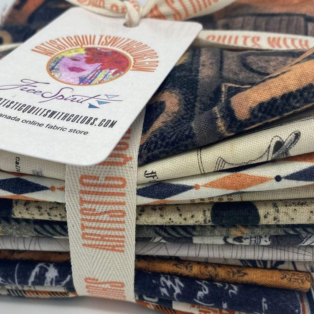 Artistic Quilts with Color Fabric TIM HOLTZ - RREGIONS BEYOND - IH Fat Quarter Bundle