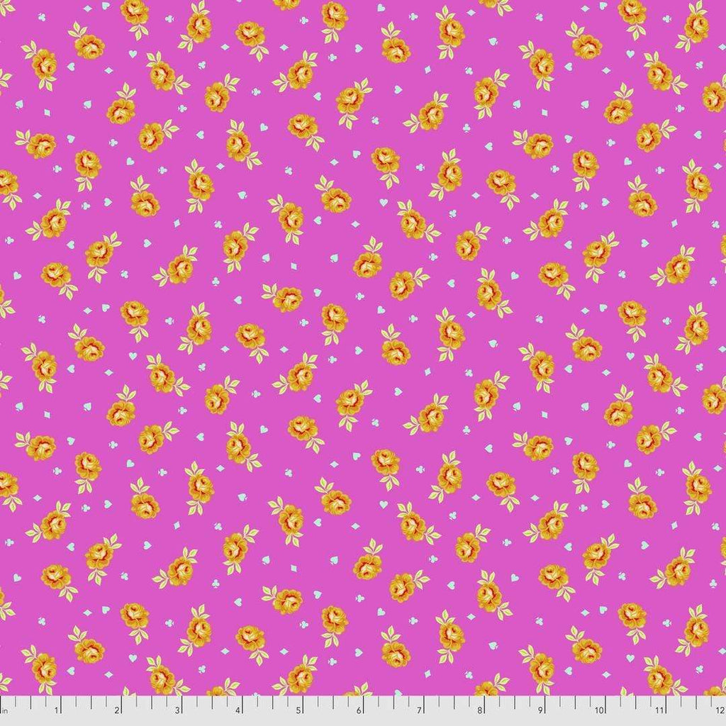 Artistic Quilts with Color Fabric Tula Pink Curioser and Curioser - BABY BUDS - SKU #PWTP167.WONDER SHIPPING JUNE 2021
