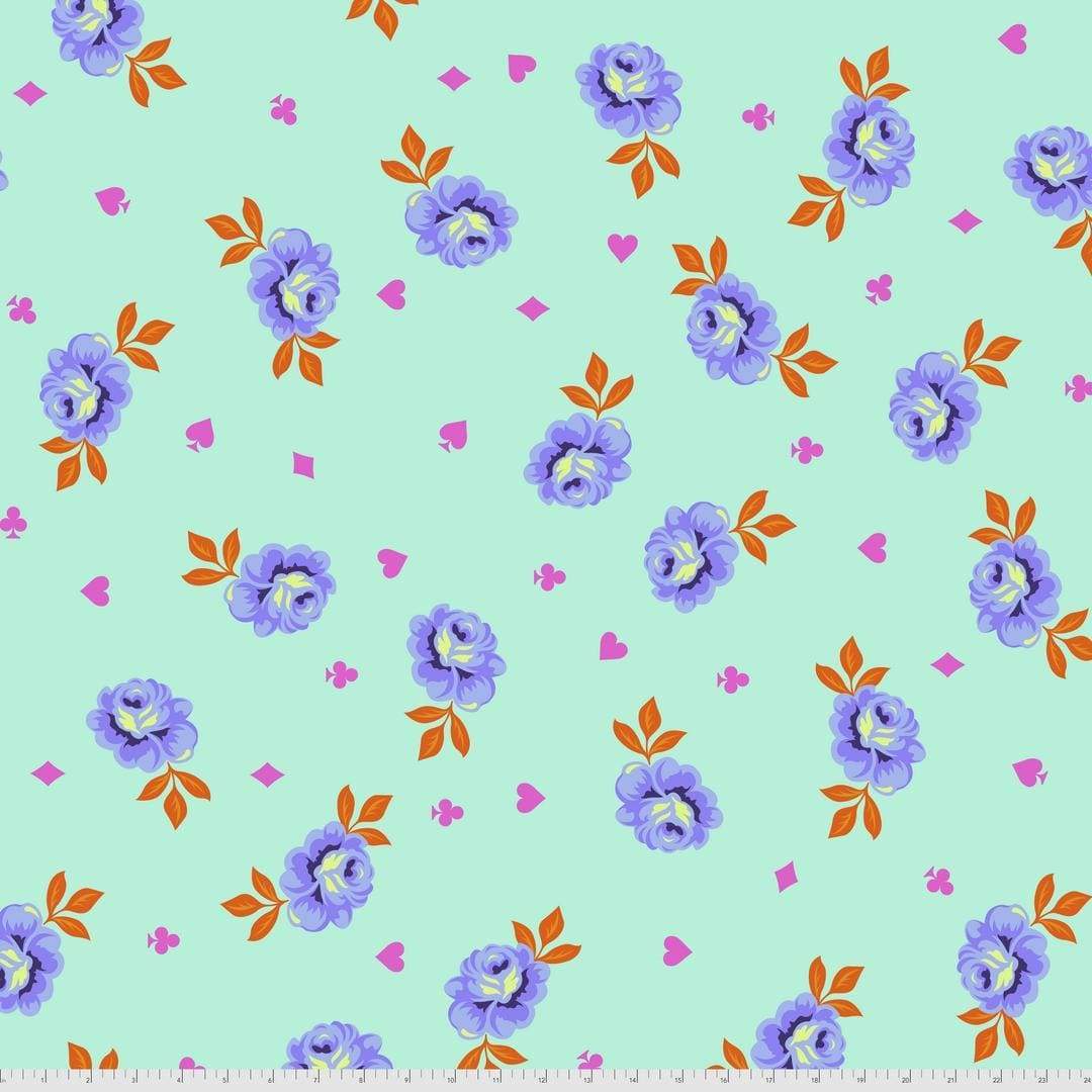 Artistic Quilts with Color Fabric Tula Pink Curioser and Curioser - BIG BUDS - SKU #QBTP006.DAYDREAM SHIPPING JUNE 2021
