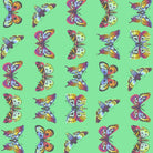 Artistic Quilts with Color Fabric Tula Pink - DAYDREAMER - BUTTERFLY HUGS - SKU #PWTP171.LAGOON SHIPPING NOVEMBER 2021