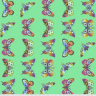 Artistic Quilts with Color Fabric Tula Pink - DAYDREAMER - BUTTERFLY HUGS - SKU #PWTP171.LAGOON SHIPPING NOVEMBER 2021
