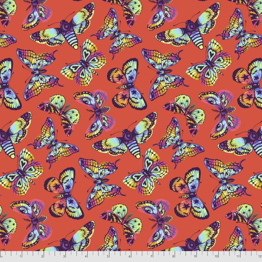 Artistic Quilts with Color Fabric Tula Pink - DAYDREAMER - DAYDREAMER - SKU #PWTP172.PAPAYA SHIPPING NOVEMBER 2021