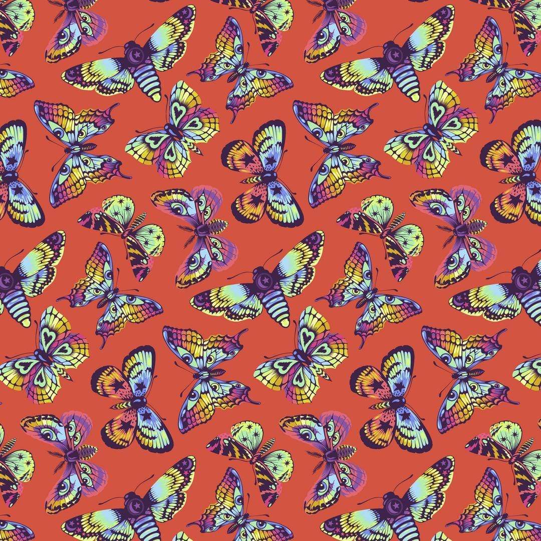 Artistic Quilts with Color Fabric Tula Pink - DAYDREAMER - DAYDREAMER - SKU #PWTP172.PAPAYA SHIPPING NOVEMBER 2021