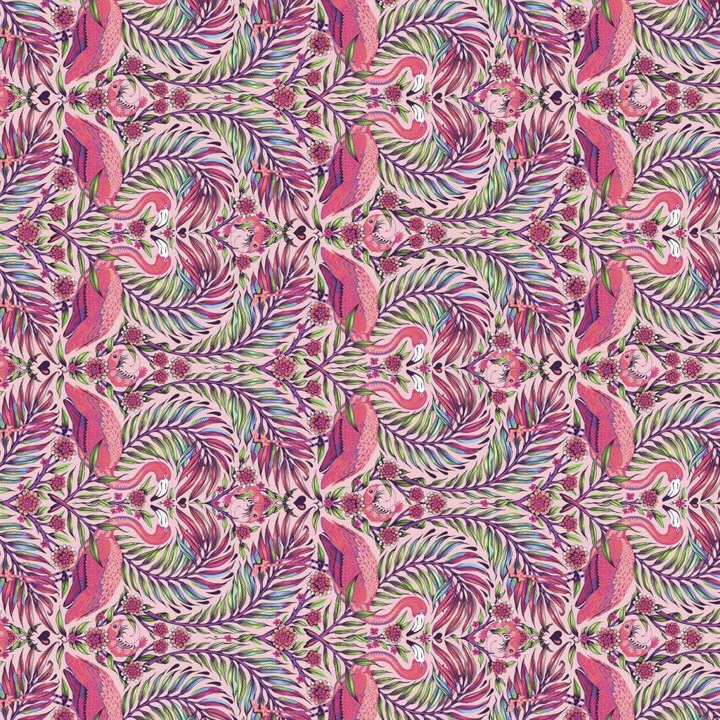 Artistic Quilts with Color Fabric Tula Pink - DAYDREAMER - PRETTY IN PINK - SKU #PWTP169.DRAGONFRUIT SHIPPING NOVEMBER 2021