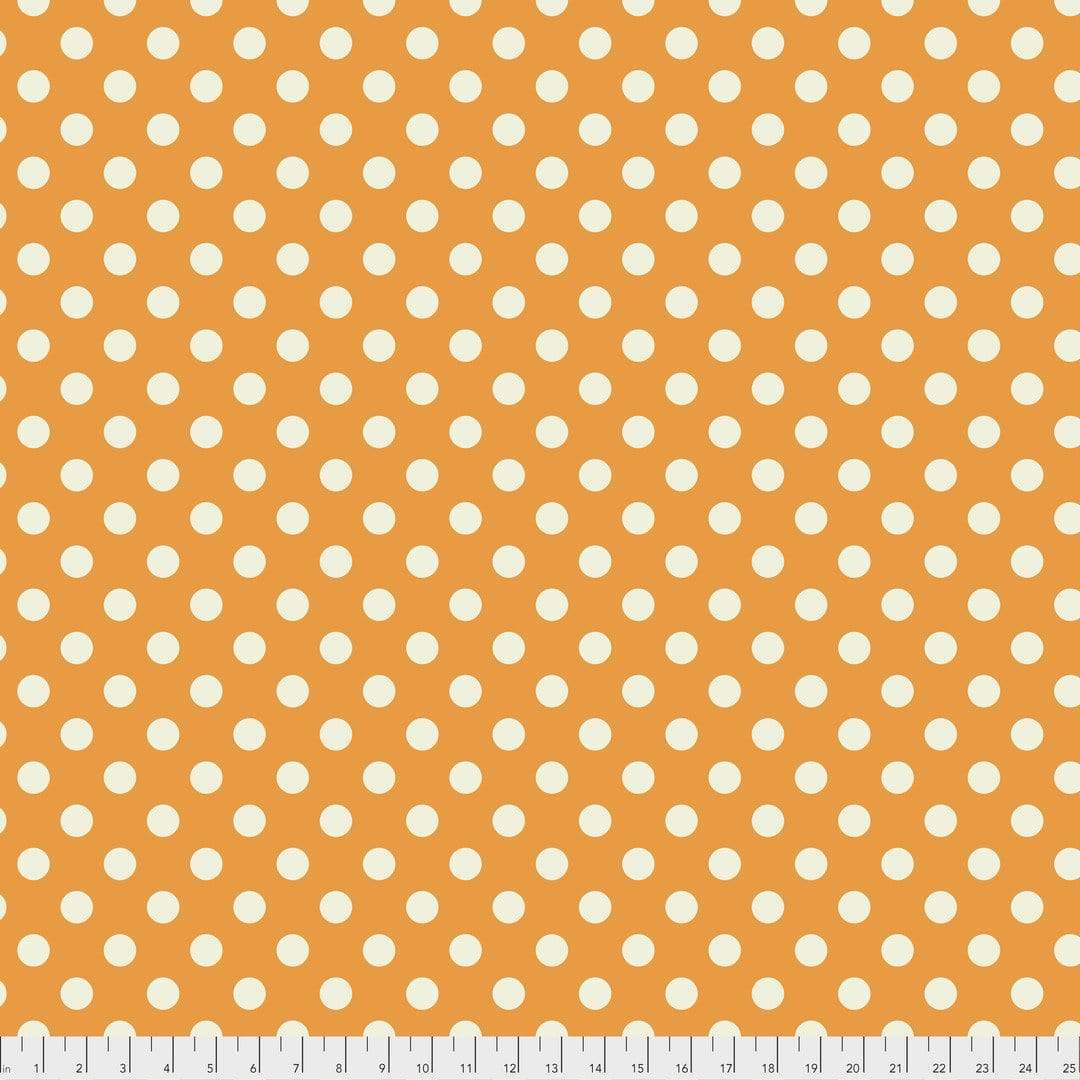 Artistic Quilts with Color Fabric Tula Pink  True Colors - Pom Poms - BEGON SKU #PWTP118.BEGON