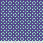Artistic Quilts with Color Fabric Tula Pink  True Colors - Pom Poms - IRISX SKU #PWTP118.IRISX
