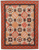 Artistic Quilts with Color FAT ROBIN 16-POINT MARINER'S COMPASS BOOK AND RULER COMBO