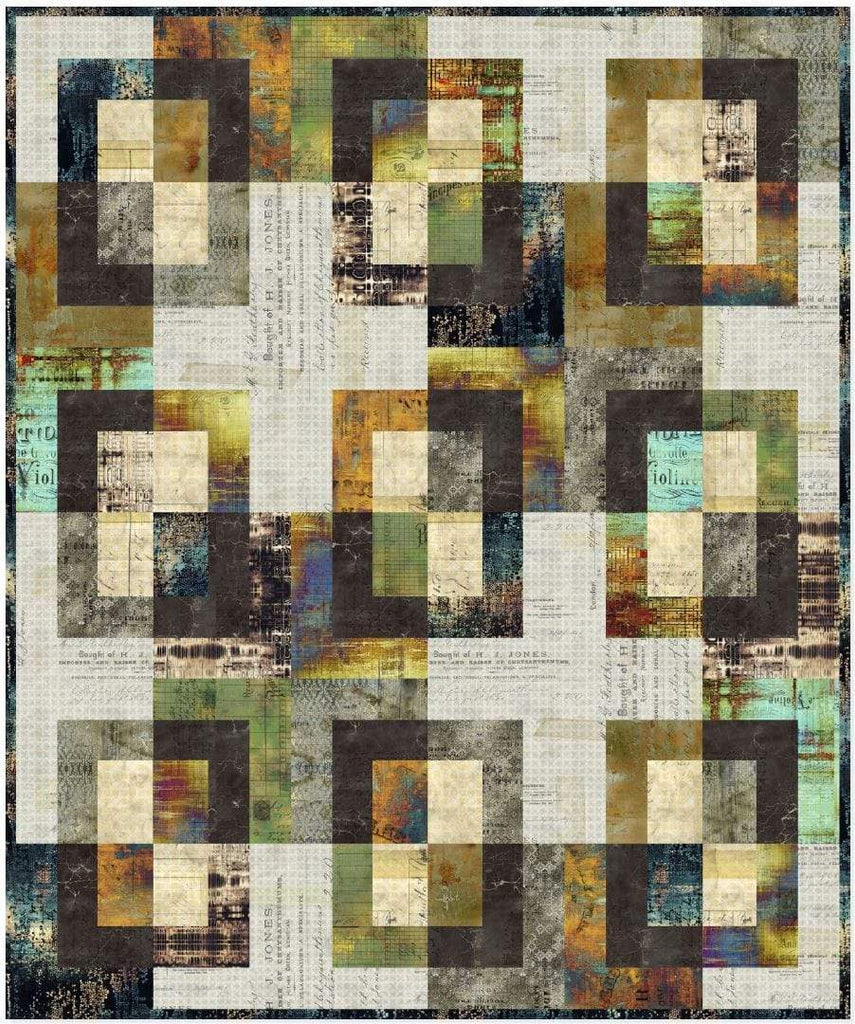 Hyde Park Quilt Pattern - Artistic Quilts with Color