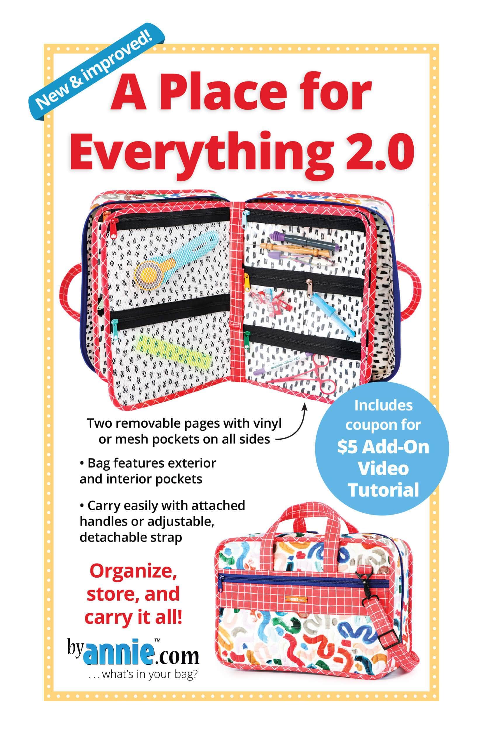 Artistic Quilts with Color pattern BYANNIE - A Place for Everything 2.0