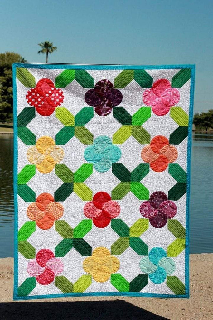 Artistic Quilts with Color pattern Citrus Grove Pattern by on William's Street