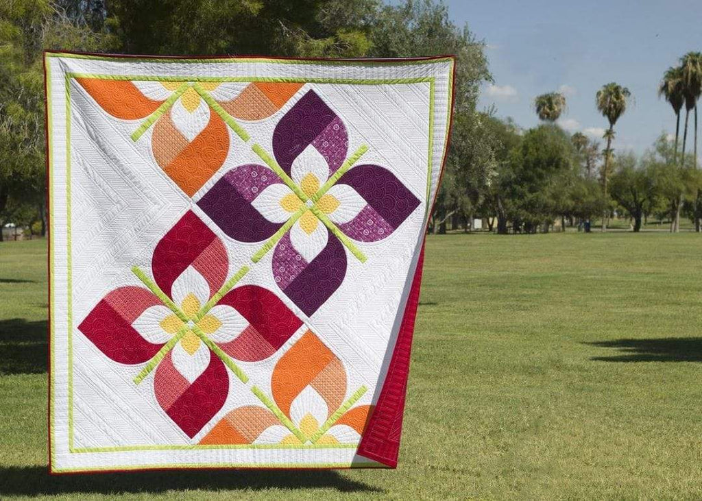 Artistic Quilts with Color pattern Windswept Pattern by on William's Street